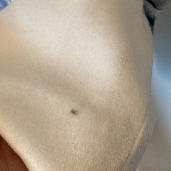 French Connection White Floral Rose Print Oversized Coat Size 4 - Picture 12 of 13